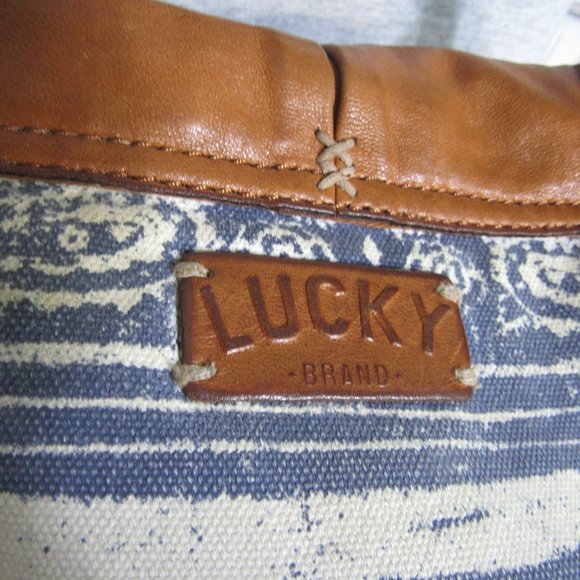 Lucky Brand Brown and Blue Women's Bag - Picture 3 of 11